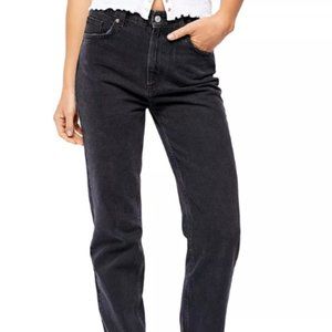 Free People High Rise Straight Leg Dakota Jeans 25